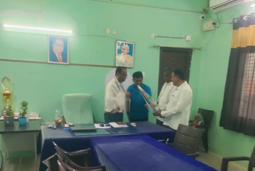 ఆర్డబ్లూఎస్ ఎస్ఈ గా బాధ్యతలు చేపట్టిన శ్రావణ్ కుమార్