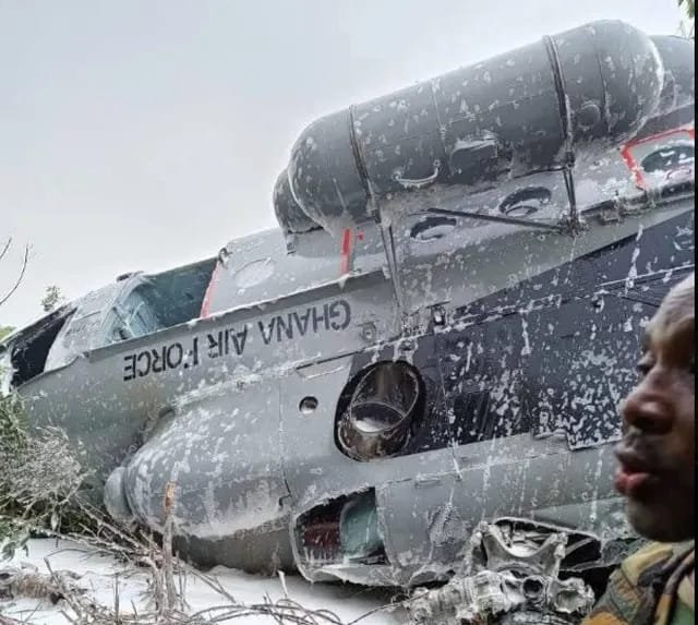ఘనా లో కూలిన సైనిక విమానం&nbsp; Ghana Air force